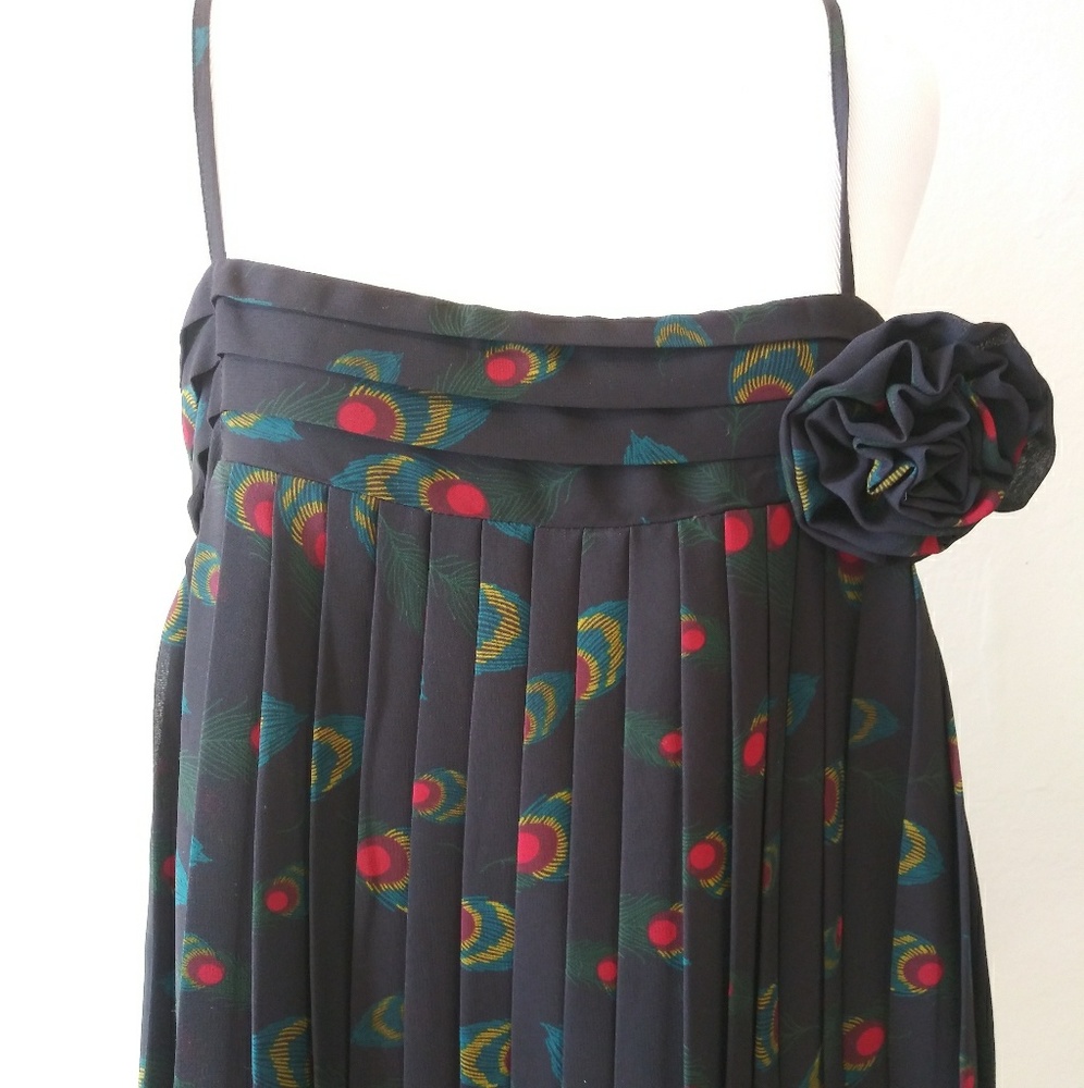 F21 peacick print cami. Sz. M - Picture 2 of 6
